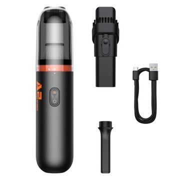 Беспроводной автомобильный пылесос Baseus A2 PRO 80W - черный