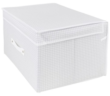 ORGANIZER POKRYWA PRZECHOWYWANIA UBRAŃ RĘCZNIKÓW POJEMNIK PUDEŁKO 40x30x25