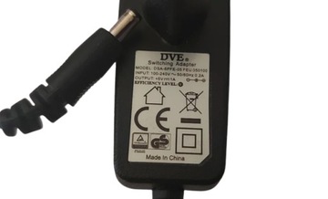 ZASILACZ 5V 1A DSA-6PFE-05 FEU 050100 DVE WTYK 3,1 mm x 1,1 mm