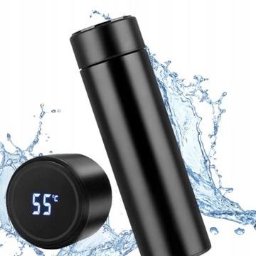 УМНАЯ ТЕРМОКРУЖКА ТЕРМАЛЬНАЯ С ДИСПЛЕЕМ 500МЛ