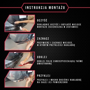 LIŠTA NA KRYT KUFRU AUDI A7 C8 2017-