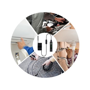 ЭНДОСКОПНАЯ КАМЕРА ДЛЯ ОСМОТРА ANDROID WIFI 5M 6xLED