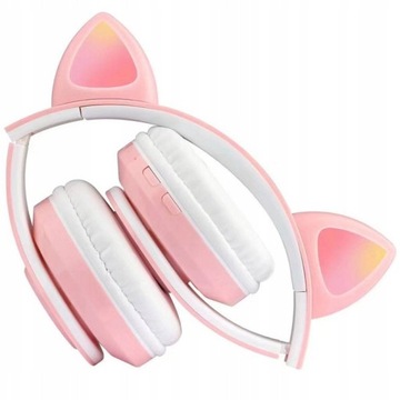 БЕСПРОВОДНЫЕ НАУШНИКИ CAT EARS ДЛЯ ДЕТЕЙ RGB