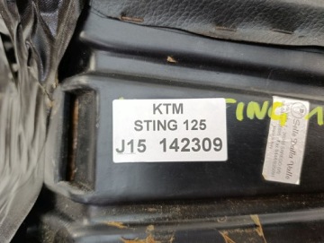 KTM STING 125 СИДЕНЬЕ СКАМЕЙКА