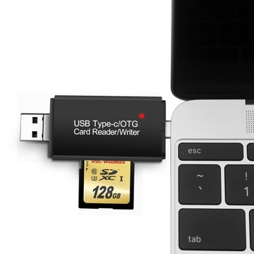 USB/USB C/SD/MICRO SD КАРТРИДЕР/АДАПТЕР для смартфона, совместимого с ноутбуком