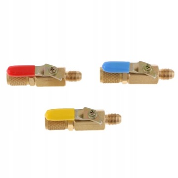 3 R410A R134A Запорные шаровые краны для шлангов