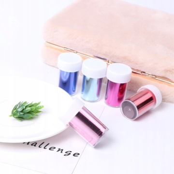 Трансферная фольга с рисунком 10-8, голографическое украшение ногтей