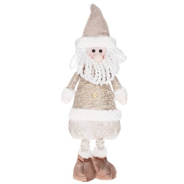 ФИГУРКА САНТА-ГНОРА РОЖДЕСТВЕНСКИЙ ОРНАМЕНТ ТЕЛЕСКОПИЧЕСКИЕ НОЖКИ ПОДАРОК ​​80см