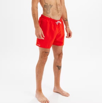 SPODENKI SZORTY KĄPIELOWE KĄPIELÓWKI CZERWONE XL