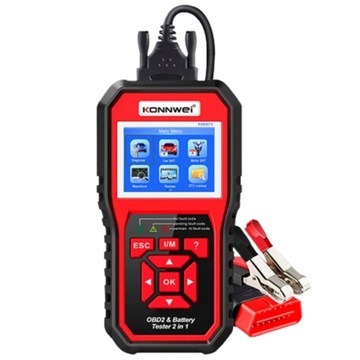 ДИАГНОСТИЧЕСКИЙ ТЕСТЕР OBD2 ДЛЯ АККУМУЛЯТОРОВ 6 В 12 В