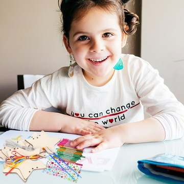 НАБОР ЗВЕЗДОЧНЫХ ВЕТРОВОК, НАБОР ДЛЯ ИЗГОТОВЛЕНИЯ ОКОННЫХ ЗВОНКОВ, ПОЛЫЙ, ДЕКОРИРОВАНИЕ