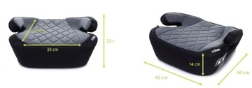 4ДЕТСКОЕ HI-FIX АВТОКРЕСЛО-БУСТЕР ISOFIX