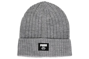 Puma czapka zimowa ciepła szara męska damska beanie