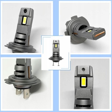 СВЕТОДИОДНЫЕ ЛАМПЫ H7 2 x СВЕТОДИОДНЫЕ ЛАМПЫ H7 CANBUS 1:1 6000K N ПОКОЛЕНИЯ XENO БЕЛЫЙ