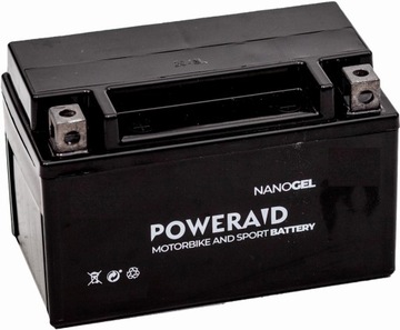 АКУМУЛЯТОР NANOGEL POWERAID 12V 7AH 110A YG7L-BS 