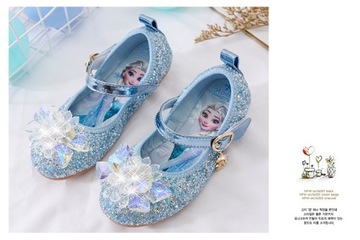 FROZEN SHOES FROZEN ELSA ELZA БЛЕСТЯЩИЕ БАЛЕТКИ РОЗОВЫЕ