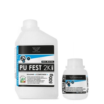 lakier PU FEST 2K MIKROCEMENT 0,6 kg posadzka żywiczna super podłoga ściana