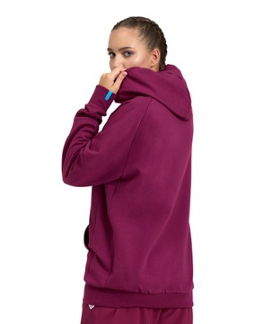 Bluza polarowa z kapturem typu kangurka unisex Arena Hooded Sweat Logo R.XL