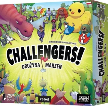 Gra planszowa Rebel Challengers: Drużyna marzeń