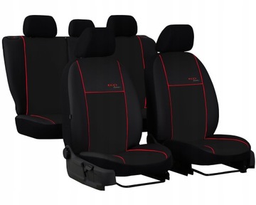 SKÓRZANE POKROWCE SAMOCHODOWE FIAT DOBLO 1