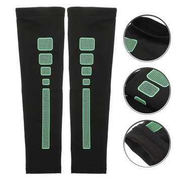 RĘKAWY OSŁONY NA ŁOKCIE RAMIĘ SIATKÓWKA WSPARCIE SPORTOWE ODDYCHAJĄCE 2 SZT SPANDEX