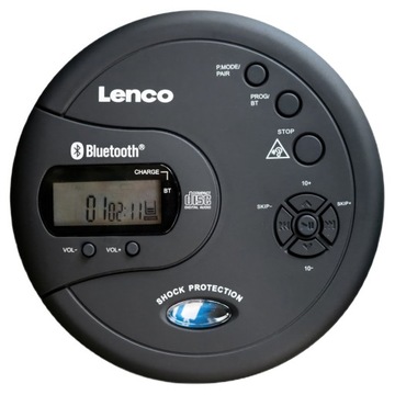 Discman przenośny LENCO CD-300BK Bluetooth