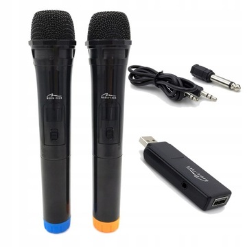 ACCENT PRO - Два беспроводных микрофона с USB-приемником для динамика с f