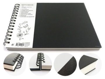 БОЛЬШОЙ НАБОР ДЛЯ РИСОВАНИЯ ПРОФЕССИОНАЛЬНЫХ КАРАНДАШЕЙ 36 ЦВЕТОВ + СКЕТЧБУК А4