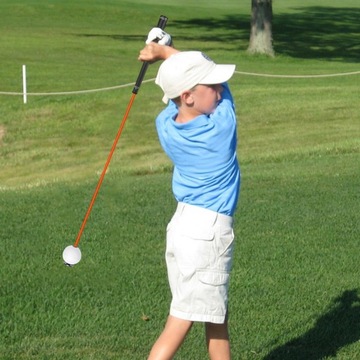 Гольф игрок Портативные палочки палки, чтобы теплый, для баланса, 97 см, красный