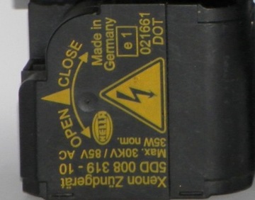 Starter Xenon Cewka Zaplonnik Ksenon 5DD008319-10 Skoda Superb Saab 9-3 93