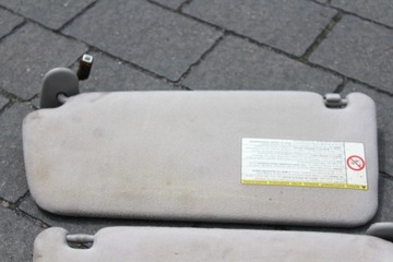 OSŁONA PRZECIWSŁONECZNA DASZEK COROLLA VERSO II LEWA PRAWA KOMPLET