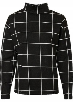 BPC BLUZA Z GOLFEM W KRATĘ R.44/46 F9D