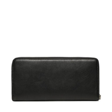 CALVIN KLEIN WALLET - PORTFEL CZARNY DAMSKI