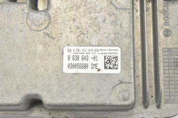 JEDNOTKA ŘÍZENÍ MOTORU 8638643 BMW I8 I12 1.5H