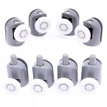 НАБОР РОЛИКОВ ОДИНОЧНЫЕ РОЛИКЫ НАБОР НАКЛАДОК НА ДВЕРИ ДУШЕВОЙ КАБИНЫ 25ММ