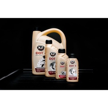 K2 ТОРМОЗНАЯ ЖИДКОСТЬ DOT 4 DOT-4 1л