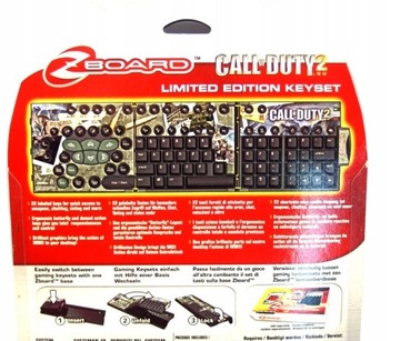 Чехол для клавиатуры Zboard Call Of Duty 2 для ПК, ОГРАНИЧЕННЫЙ ВЫПУСК