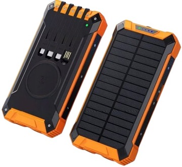 30000mAh 6xUSB LATARKA POWER BANK ŁADOWARKA SOLARNY