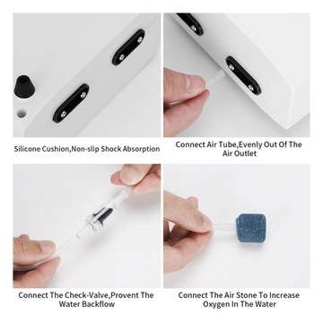 Аэратор USB с воздушным насосом Аэратор для рыбалки
