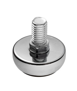 NÓŻKA STOPKA METALOWA R-13M DO RURY FI 25 MM CHROM