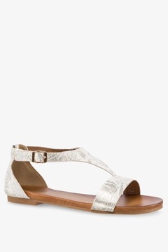 БЕЖЕВЫЕ ЖЕНСКИЕ САНДАЛИИ, НА ПЛОСКОЙ ПЛАТЕ, С ЦВЕТОЧНЫМ УЗОРОМ, НА ЗАКРЫТОМ КАБЛУКЕ, МОДНЫЕ, размер 39