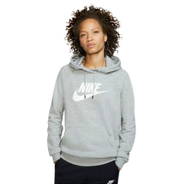 ND05_B12516-M BV4126 063 Bluza damska Nike W Essential Hoodie PO HBR szara