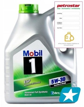 MOBIL 1 ESP FORMULA 5W30 5L