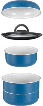 ТУРИСТИЧЕСКИЕ ГОРШКИ BRUNNER CAREZZA MINI 7 + 1 Ø 22