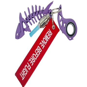 MEGA COMBO ZESTAW HAFT + KEYGLOWER / KEYSPINNER KEYRAMBIT KEYFLIPPER TIKTOK