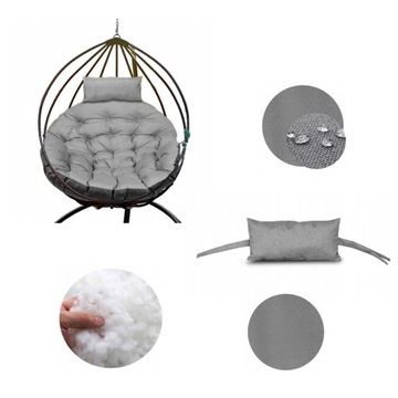 ПОДУШКА ДЛЯ САДОВОГО ПОДВЕСНОГО КРЕСЛА COCOON SWING STORK NEST XL