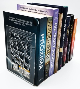 12 подставок для книг, плексиглас, прозрачный