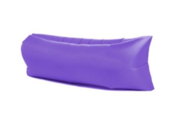 Lazy BAG SOFA łóżko leżak na powietrze fioletowy 2