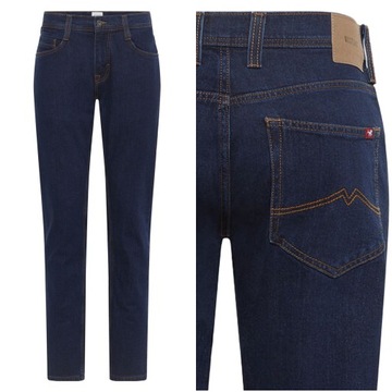 MUSTANG spodnie KHAKI jeans WAREN_ W32 L32
