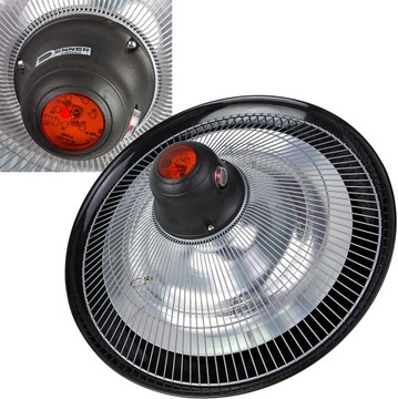 ЛУЧИСТЫЙ ПОТОЛОЧНЫЙ ОБОГРЕВАТЕЛЬ ТЕРРАСНАЯ ЛАМПА САД ИНФРАКРАСНЫЙ + ПУЛЬТ ДИСТАНЦИОННОГО УПРАВЛЕНИЯ